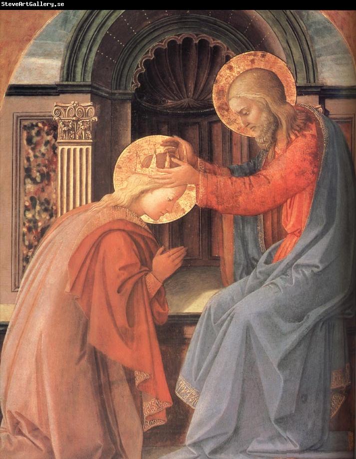 Fra Filippo Lippi Details of The Coronation of the Virgin